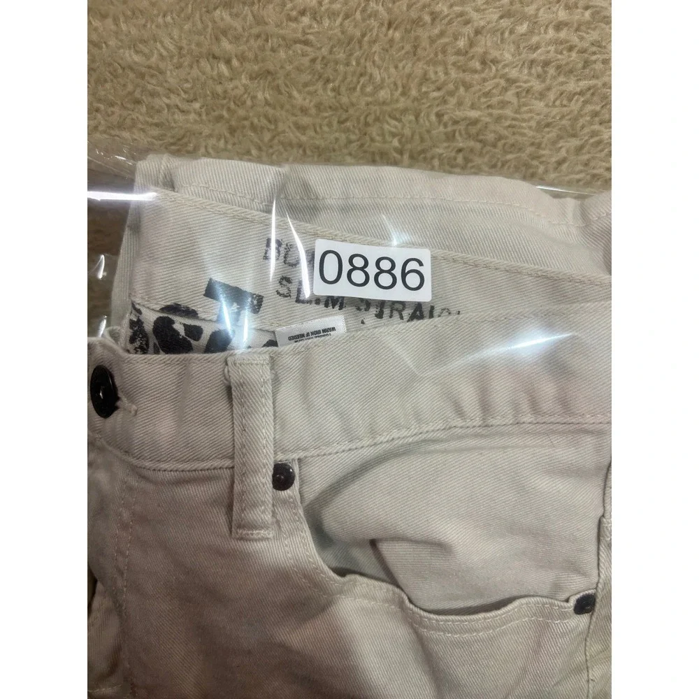Aeropostale Bowery Slim‎ Straight Mens Light Wash Jeans 32x32